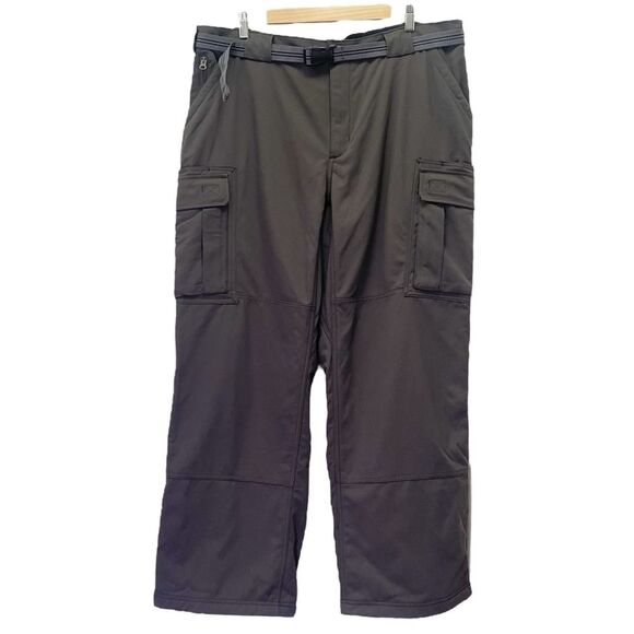 NWT Duluth Trading Co Dry on the Fly Fleece Lined Cargo Pants Olive Size XL x 30 - Picture 1 of 9